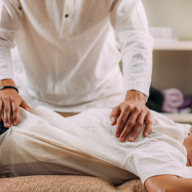shiatsu costas e pernas