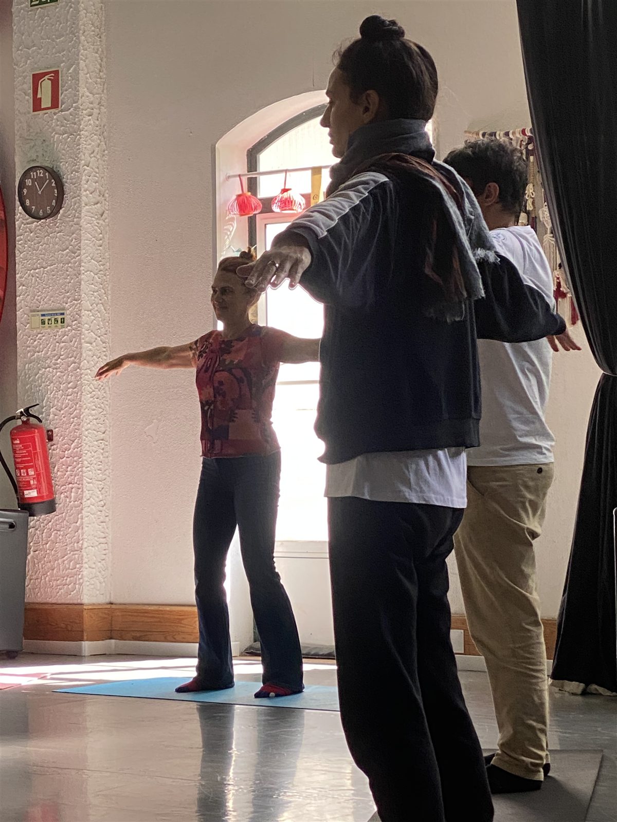 Aula de Chi Kung na ESMTC