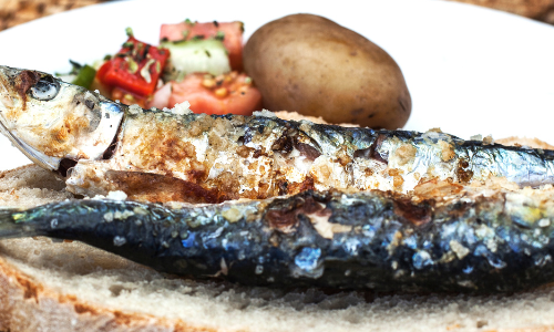 Sardinha no pão